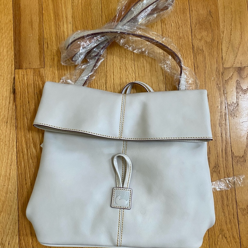 Rooney and Bourke Tan/cream Purse